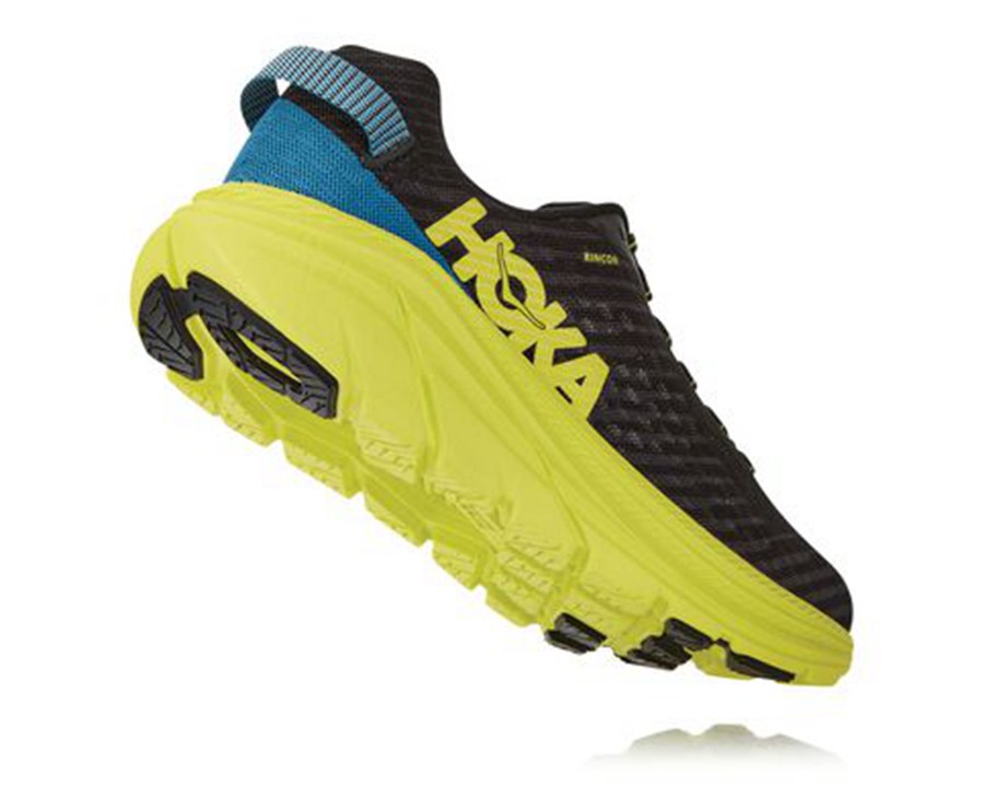 Hoka One One Tenisky Panske Čierne/Zelene - Rincon - 53091-BCRU